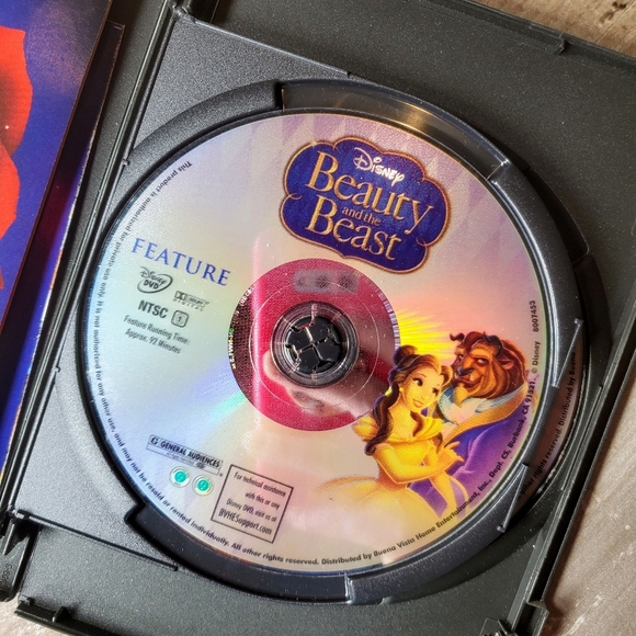 Beauty And The Beast‎ (2-Disc DVD Set, 2010) Walt Disney EUC - Picture 2 of 9